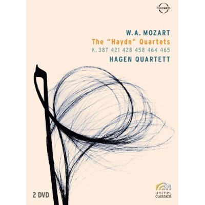W.A. Mozart - The "Haydn" Quartets (K. 387, 421, 428, 458, 464, 465) / Hagen Quartett [2008 г., Classical / Chamber / String Quartet, DVD9 + DVD9]
