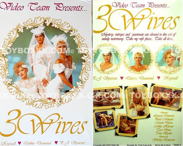 Three Wives /   (Wes Emerson, Video Team) Debi Diamond, Jenna Wells, Laurie Cameron, P.J. Sparxx, Teri Diver [1993 ., Feature, VHSRip]
