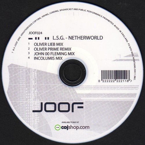 (Trance) L.S.G. - Netherworld (incl. Oliver Lieb, Oliver Prime, John 00 Fleming and Incolumis Remixes) [JOOF024] [CDS] - 2006, FLAC (tracks), lossless