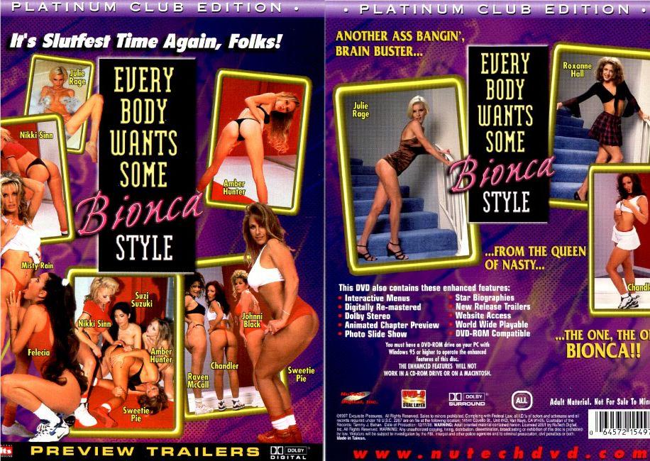 Everybody Wants Some Bionca Style /   - -   (  ) (Bionca, Exquisite) [1997 ., Lesby, Toys, Hardcore, Masturbation, DVDRip]