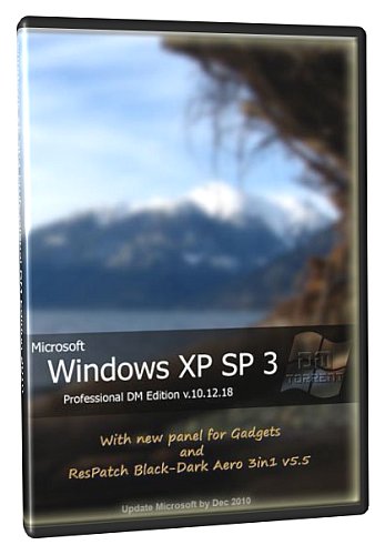 Windows XP SP3 Professional x86 RUS DM Edition v.10.12.18