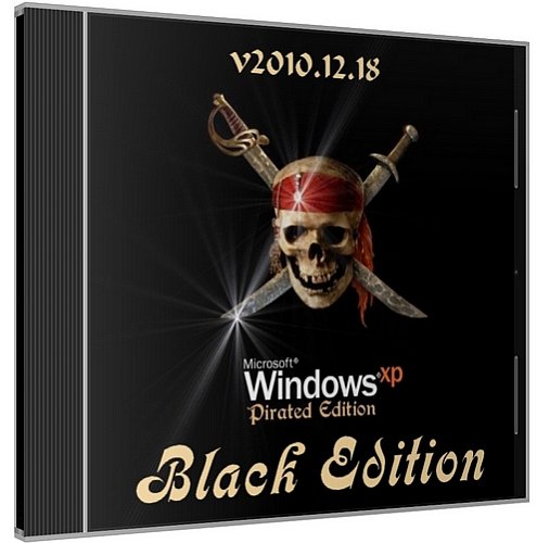 Windows XP Pro Black Edition v2010.12.18 (Eng+Rus/2010)