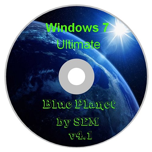 Windows 7 Ultimate Blue Planet SEM v 4.1 (2011/Rus)