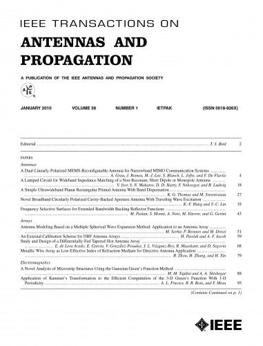 [] Antennas and Propagation, IEEE Transactions on - Volume 58 (1-12), 59 (1-12), 60 (1) [2010-2012, PDF, ENG]
