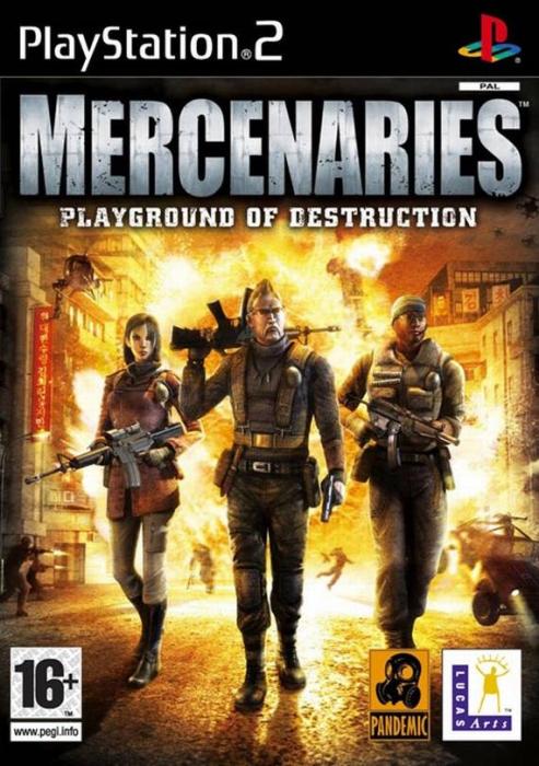 [PS2] Mercenaries Playground of Destruction [PAL/RUS][Image]