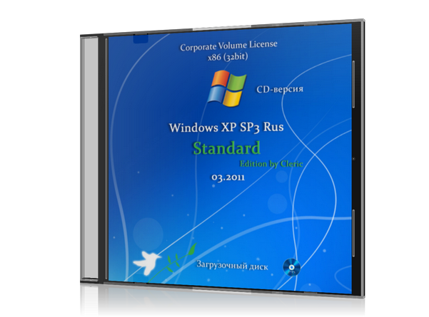Windows XP SP3 Standard Edition CD 03.2011 (x86) [2011,RUS]