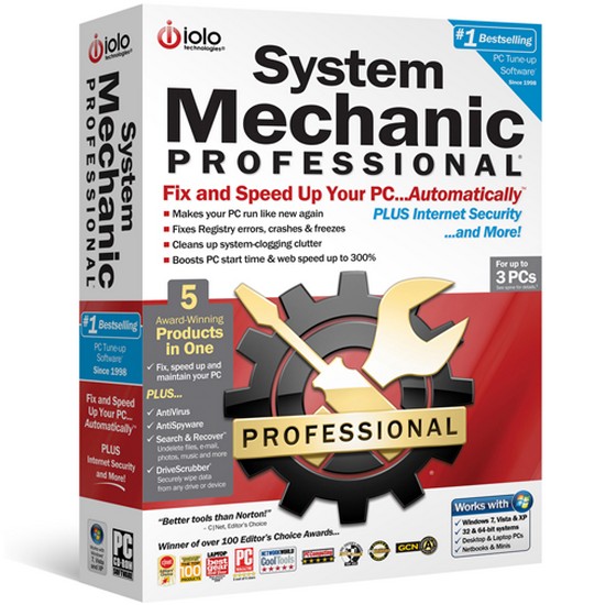System Mechanic Professional 10.7.5.22 скачать / Программы.