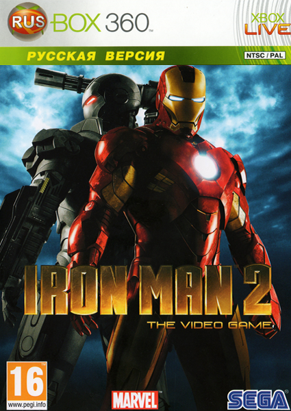 Iron Man 2: The Video Game (2010/RUS/XBOX360/RegionFree)